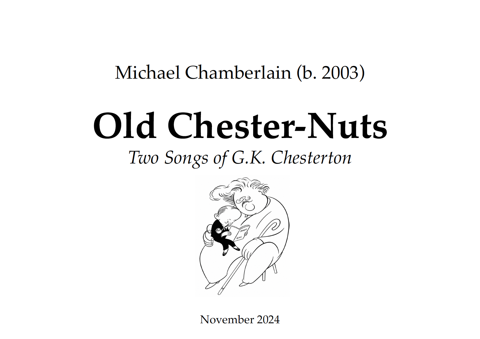 Frontispiece for Old Chester-Nuts